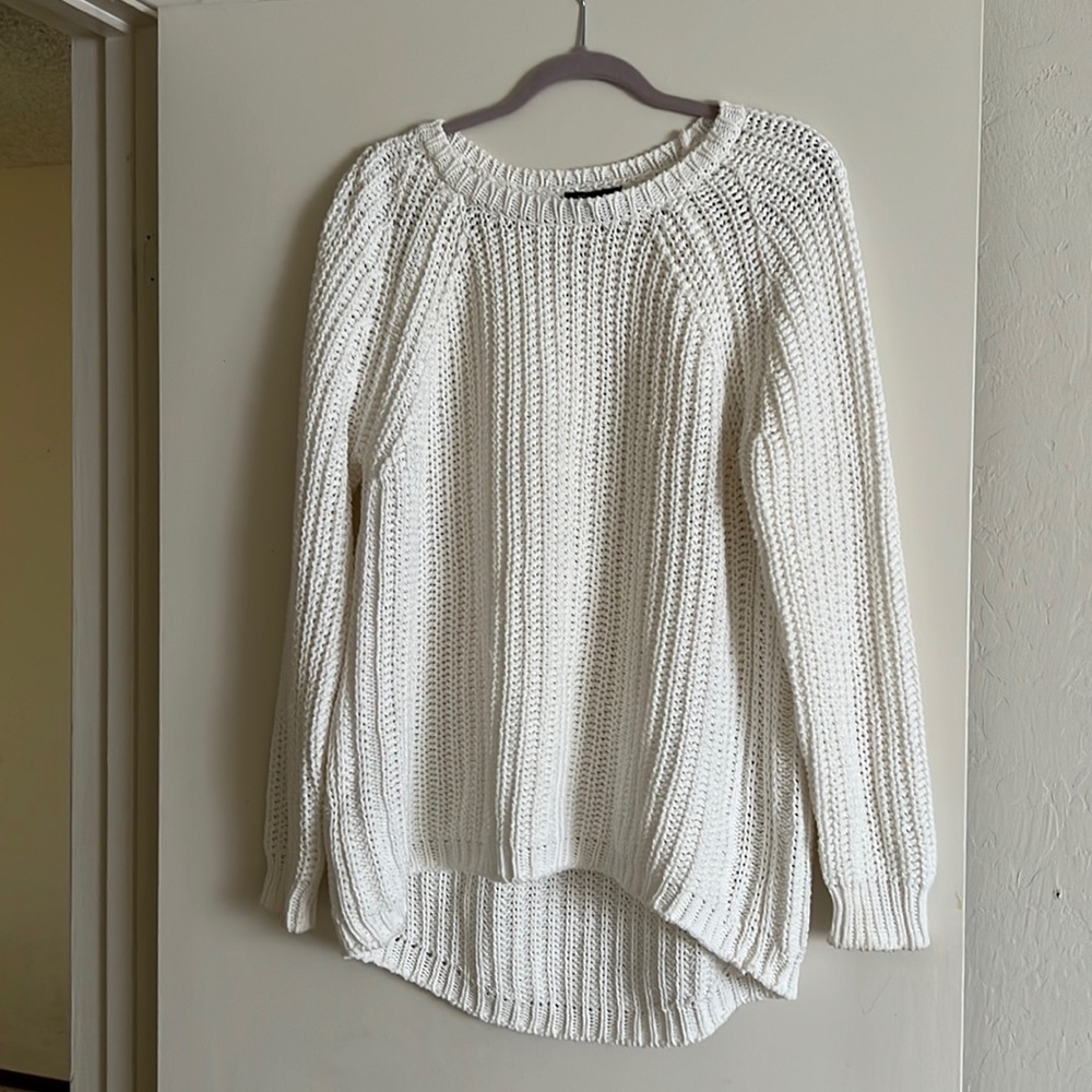 EUC supersoft Mango knit tunic sweater
